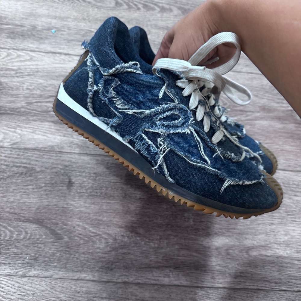 LOEWE Denim Flow Sneaker 38 - Picture 3 of 13